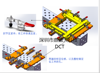 简单又实用的翻转焊接工装机构