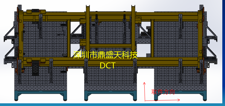 大型框架结构焊接工装应用案例分享